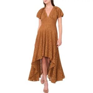 NWT Parker The Sally high low lace tiered ruffle dress